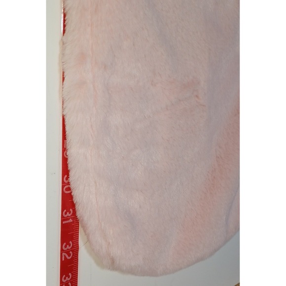 Nordstrom Pink Plush Faux Fur Sleep Sack Infant Baby 6-18 Months Soft Cozy Warm - Picture 7 of 7